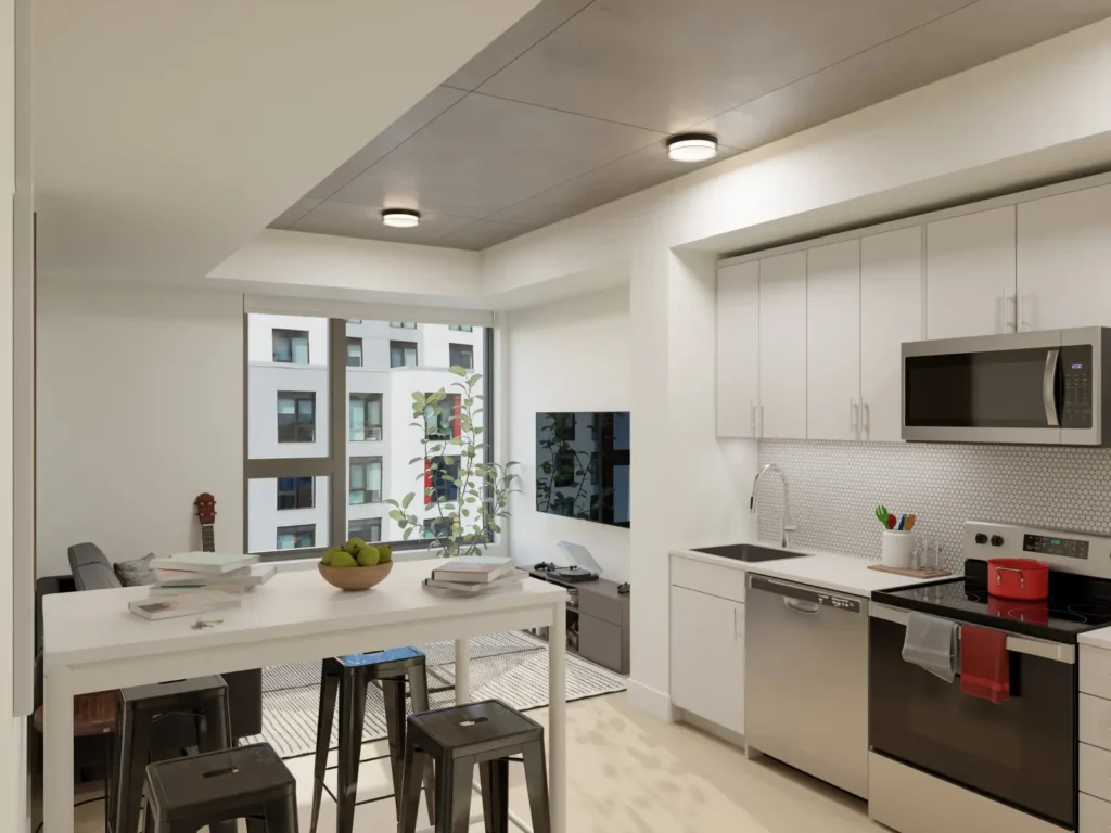 GEOpark kingston on apartments full kitchen view