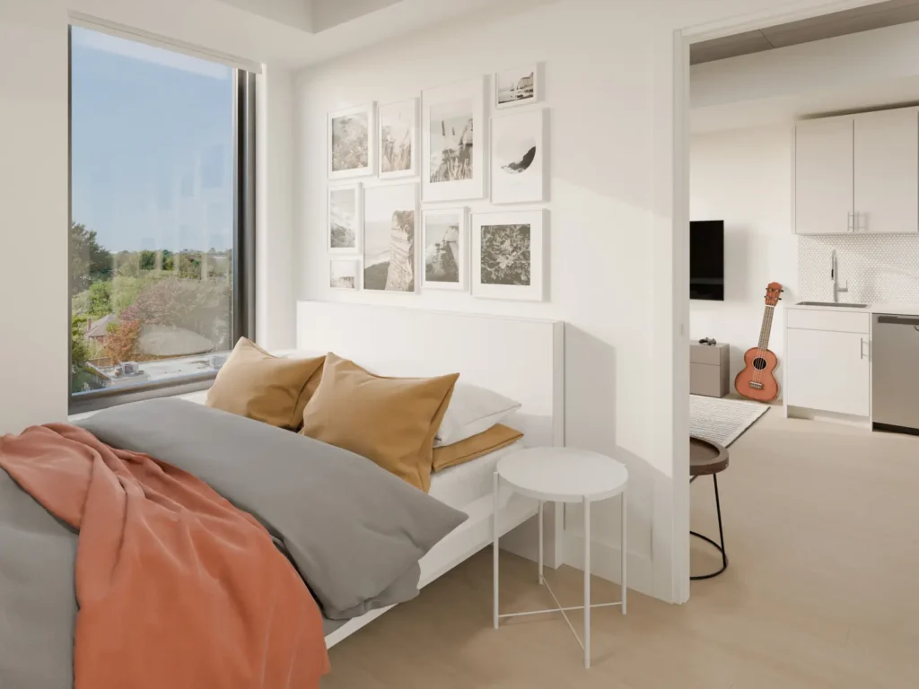 bedroom GEOpark kingston on apartments